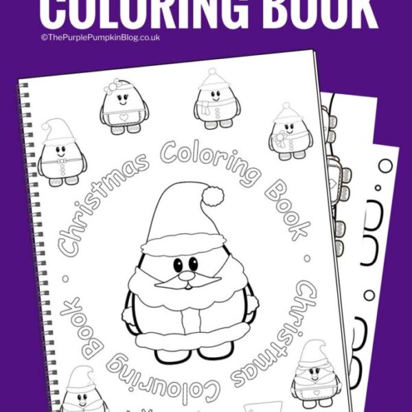 16-Page Christmas Coloring Book (Print-at-Home)