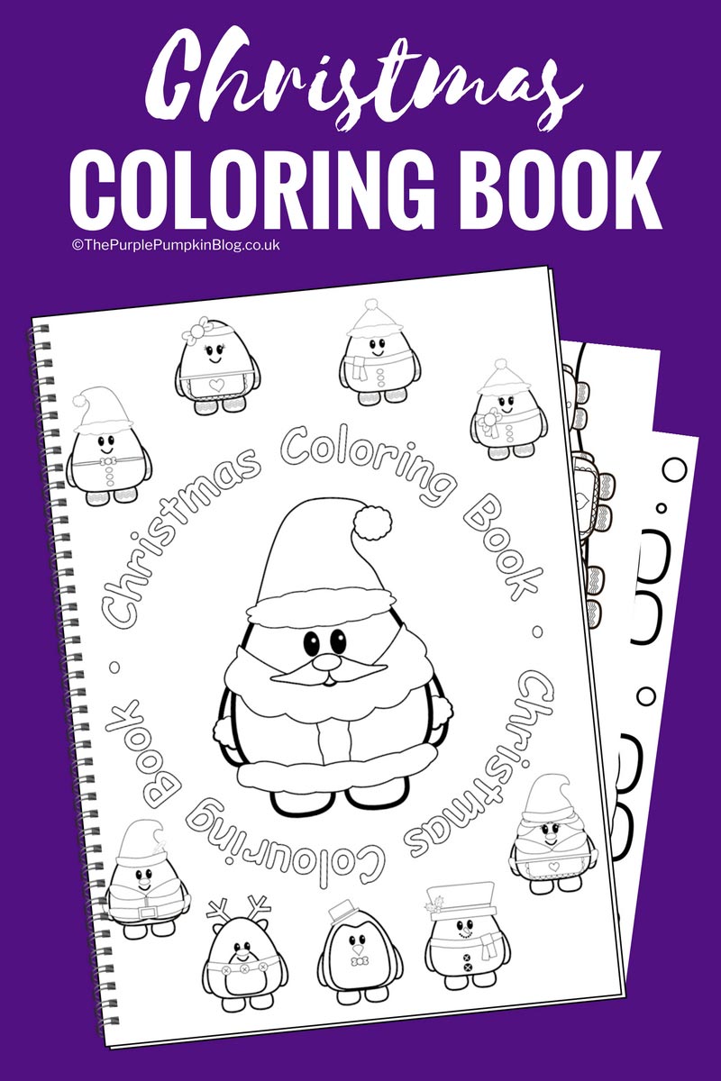 16-Page Christmas Coloring Book (Print-at-Home)