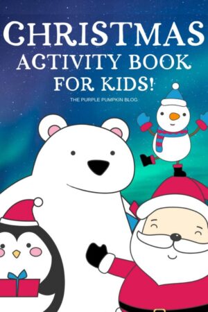Print-at-Home 65 Page Christmas Activity Book for Kids