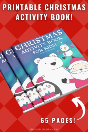 Printable Christmas Activity Book - 65 Pages of Fun!