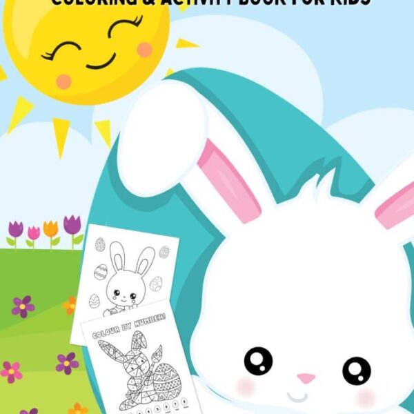 Print-at-Home 75+ Page Easter Bunny Coloring & Activity Book