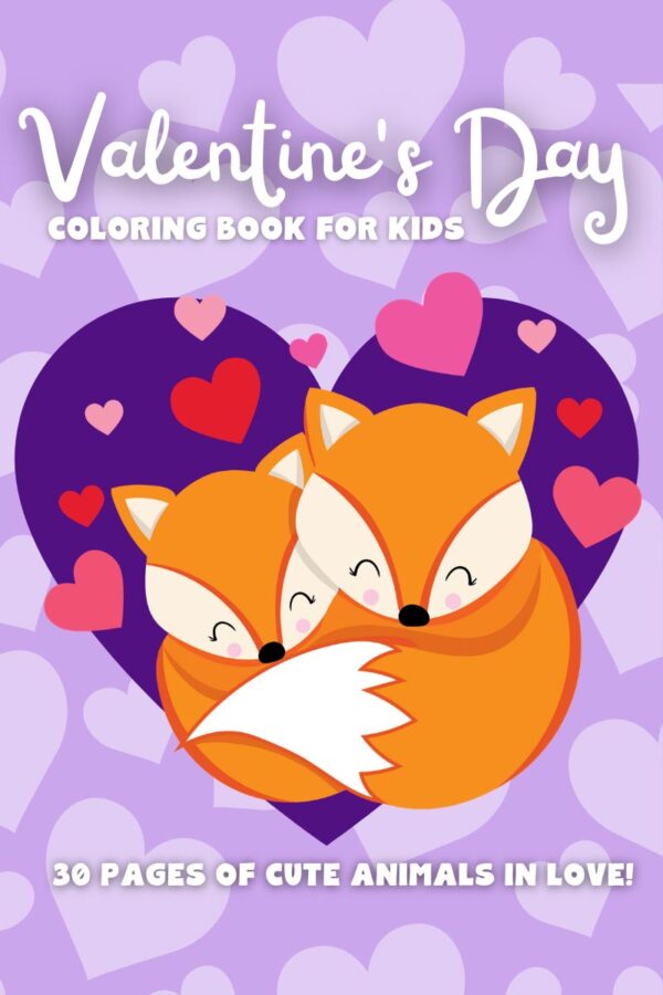 Valentine's Day Coloring Book for Kids to Print at Home