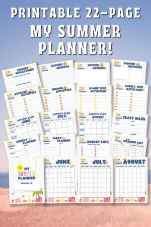 22-Page Printable Summer Planner