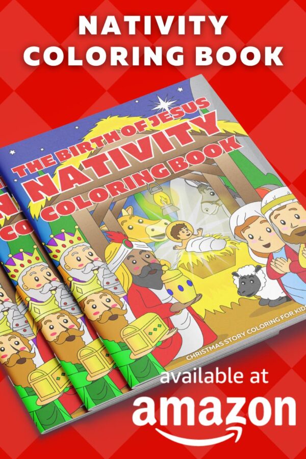 Nativity Coloring Book Available on Amazon