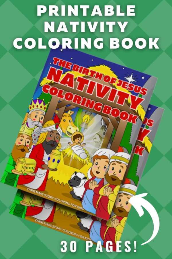 Printable Nativity Coloring Book - 30 Pages!