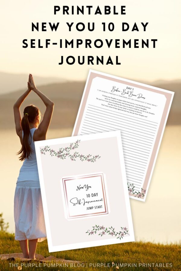 Printable New You 10 Day Self-Improvement Journal