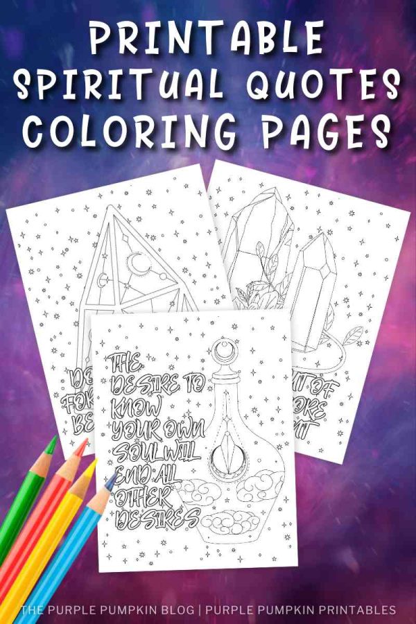 Printable Spiritual Quotes Coloring Pages
