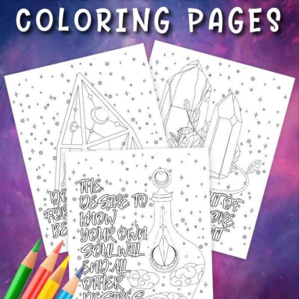 10 Printable Spiritual Quotes Coloring Pages