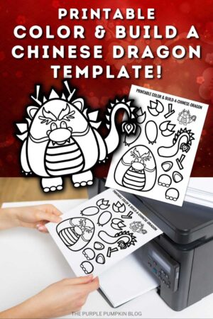 Digital Representation of Printable Color & Build a Chinese Dragon Template
